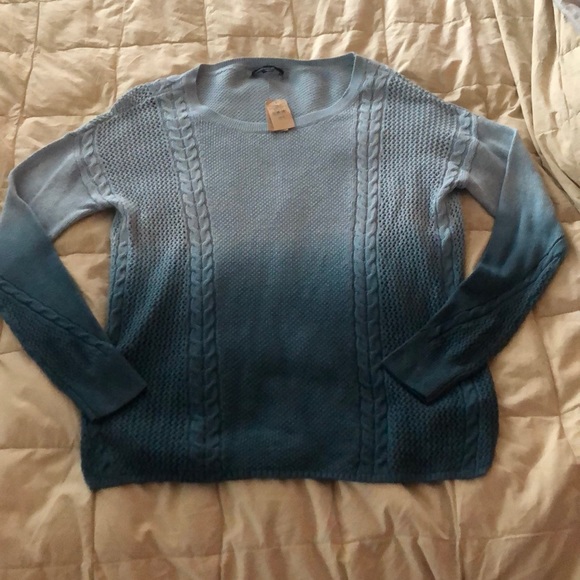 Blue Ombré American Eagle Sweater - Picture 1 of 3